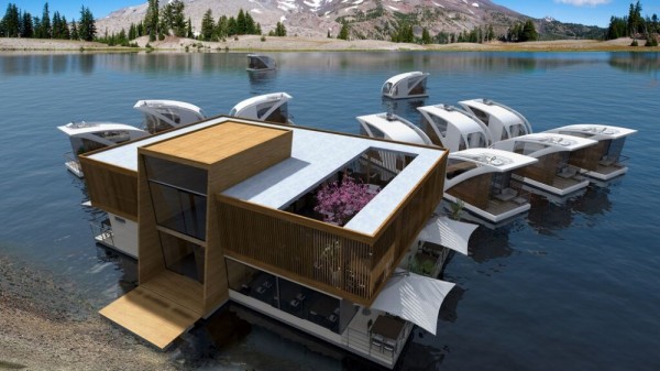 Üzən nömrələrli otel olacaq- fotolar
