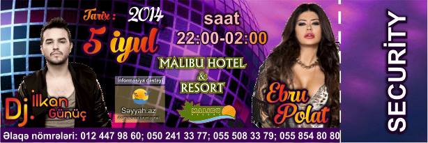 Ebru Poladın Nabran konsertinə bilet al- oteldə qalma və 3 dəfə yemək qazan