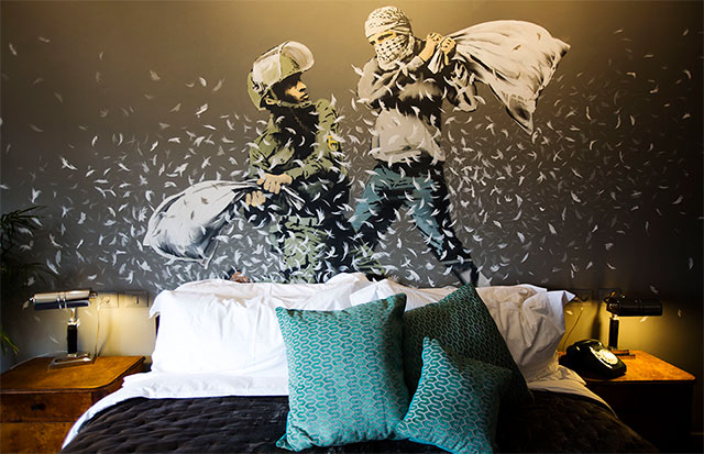 Fələstinlə İsrail arasında otel açıldı - FOTOLAR