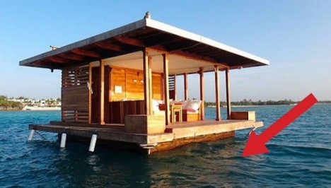 Hoteldə su altında istirahət