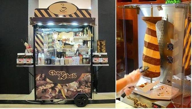 Bakıda - ŞOKOLAD DÖNƏRİ