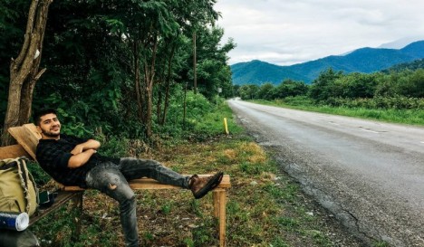 Gürcüstanın 16 bölgəsini 100 manata gəzən - AZƏRBAYCANLI