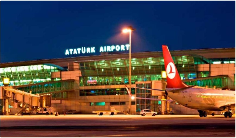 Silahlı insidentə görə bağlanan Atatürk aeroportu - İŞƏ DÜŞÜB - VİDEO