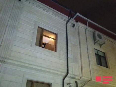 Bakıda hoteldə yanğın olub