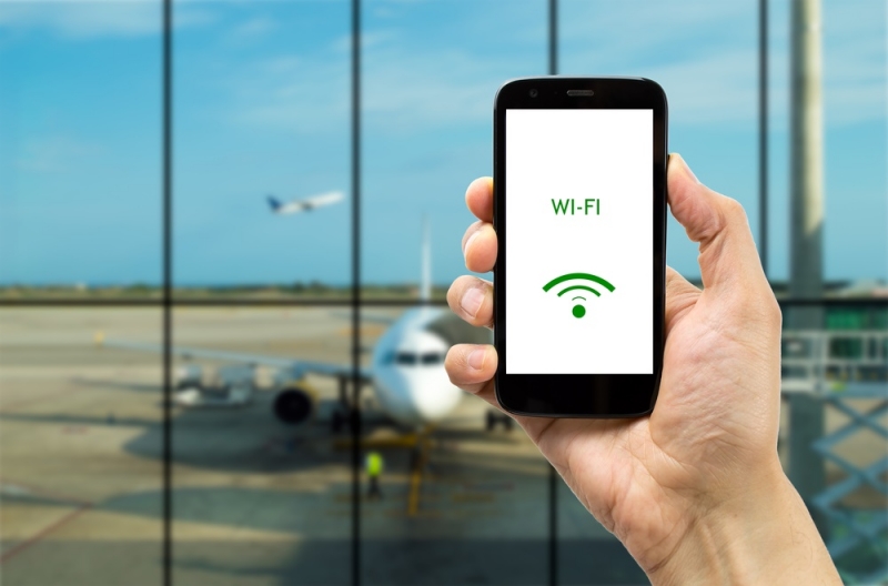 Hava limanlarının Wi-Fi parolları bir xəritədə