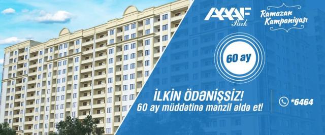 İndi mənzillərin satışı ilkin ödənişsizdir - “AAAF Park”-da 