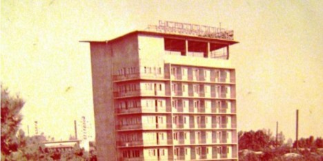 Köhnə Naftalan mehmanxanası yenidən qurulur