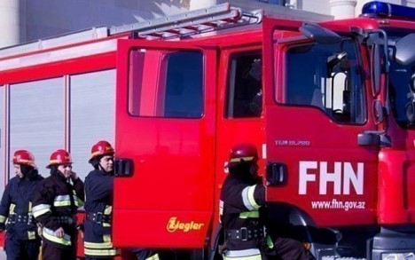 Qubada istirahət mərkəzində yanğın olub