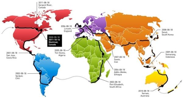 11 il piyada: 75500 kilometr yol, 64 ölkə, 6 səhra…