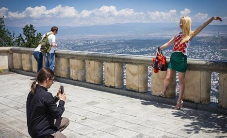 Gürcüstanada istirahət edən ruslar kəskin artıb
