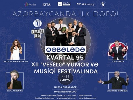 Qəbələ Beynəlxalq “Veselo” festivalı keçirilir