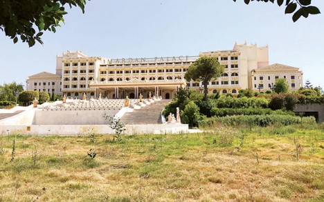 AST Telmanın oteli tanınmaz halda