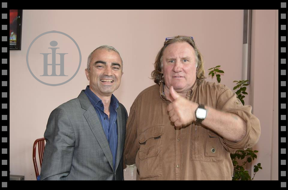 Jerard Depardiyenin ölkəmizdə qonağı olduğu restoran