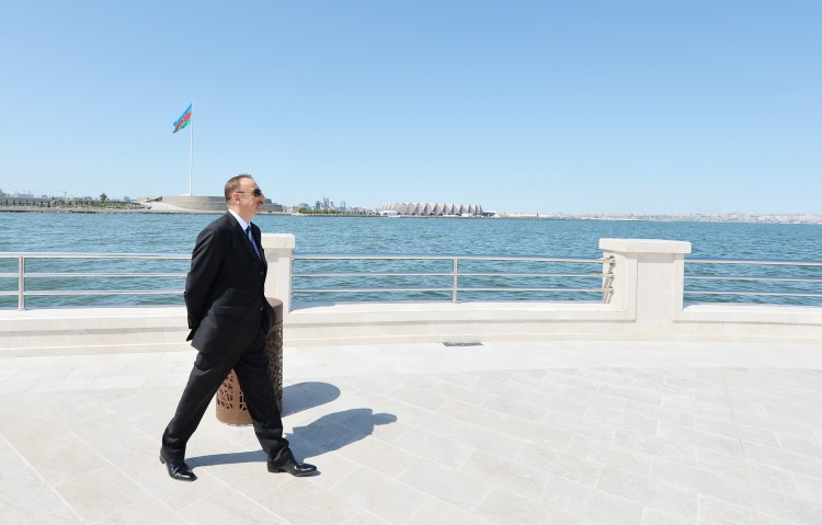 Bayılda bulvar açılıb- Fotolar
