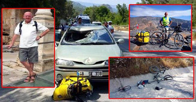 Velosipedlə 40 ölkəni gəzən səyyah Türkiyədə qəzada öldü- Foto
