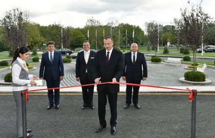 Qəbələdə otel kompleksi açılıb