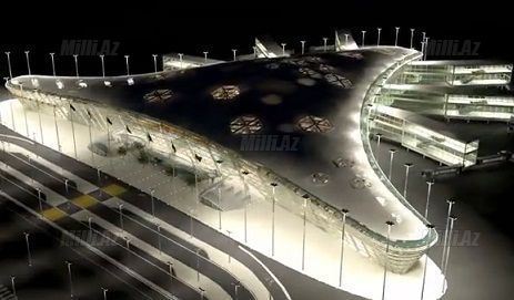 Yeni Bakı aeroportunun fotoları
