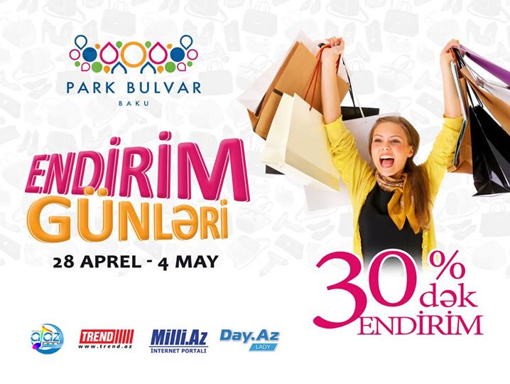 Bakıda 100-dən artıq brenddən endirimlər- PARK BULVARDA