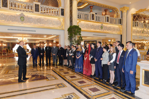 “Şamaxi Palace Platinum By Rixos” otelinin açılışı olub- Fotolar