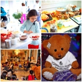Four Seasons Hotel Baku-da Teddi ayıcıqı ilə səhər yeməyi-Günay Malikqızı nağıl oxuyacaq