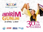 Bakıda 100-dən artıq brenddən endirimlər- PARK BULVARDA