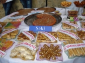 Şəkidə ilk dəfə şirniyyat festivalı keçirilib - FOTOLAR
