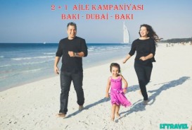  "2+1 ailə təklifi" ilə Dubaya sərfəli qiymətə uçun