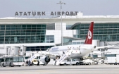 Atatürk Hava Limanında tavan çökdü 