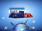 Səyahət zamanı 50 % qazandıran bonus kartı- "ZD Travel"-dən