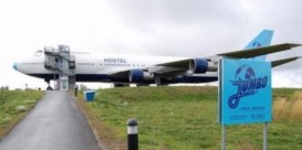 Təyyarəni hotelə çevirdilər - FOTOLAR