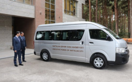 Naftalanda turistlər üçün pulsuz - AVTOBUS FƏALİYYƏT GÖSTƏRƏCƏK