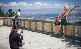 Gürcüstanada istirahət edən ruslar kəskin artıb