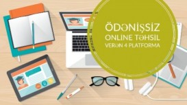 Ödənişsiz online təhsil verən 4 platforma