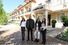 Şuşada “Xarı Bülbül” otelinin açılışı olub - FOTOLAR