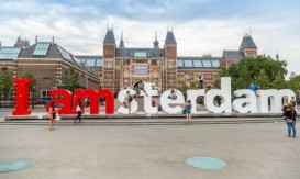 Amsterdamın ən məşhur rəmzini sökdülər - FOTO