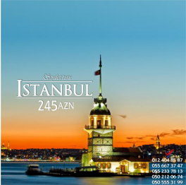 İstanbul turu-QİYMƏT